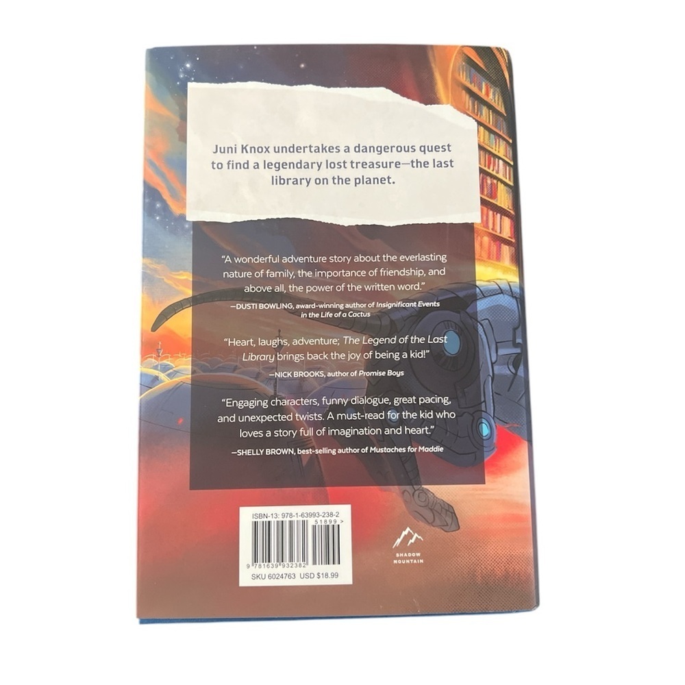 The Legend of the Last Library Book by Frank L. Cole. Hard cover - Picture 2 of 2